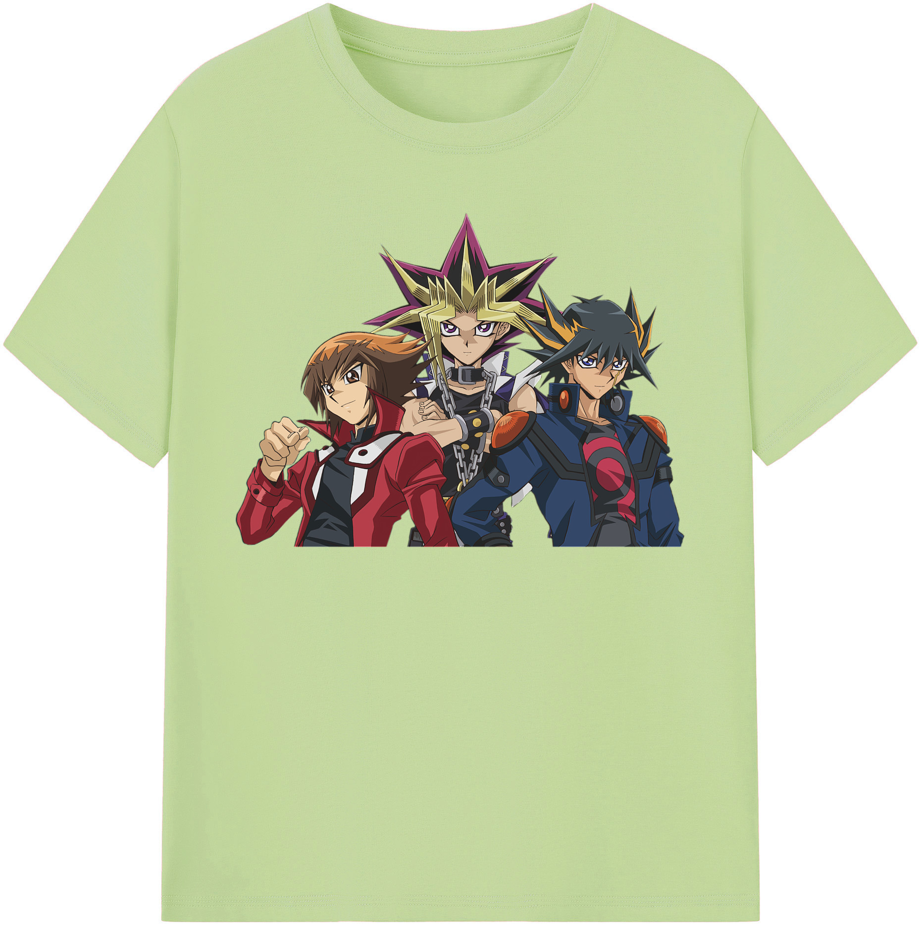 （画像用） 遊☆戯☆王 Yu-Gi-Oh! 綿100％半袖Tシャツ（フロントプリント）